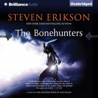 Bonehunters audiobook cover