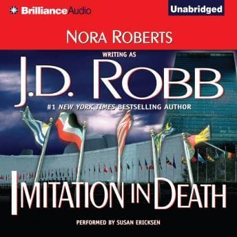 Imitation in Death audiobook cover