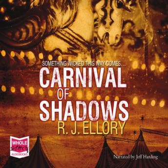 Carnival of Shadows audiobook cover