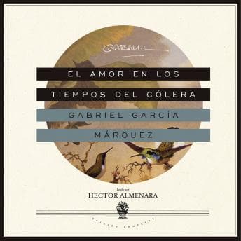 El amor en los tiempos del cólera audiobook cover