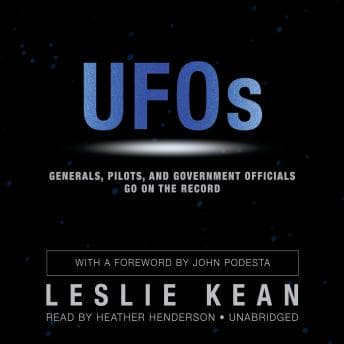 UFOs: Generals, Pilots, and Government Officials Go on the Record audiobook cover