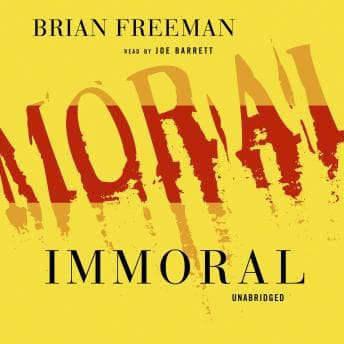 Immoral audiobook cover
