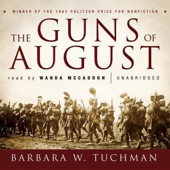 Guns of August audiobook cover