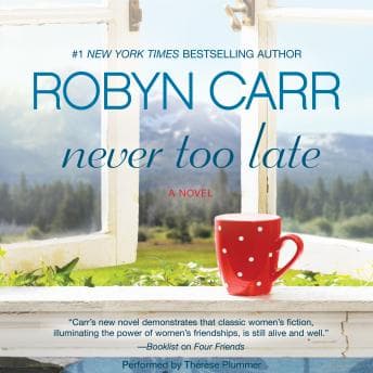Never Too Late audiobook cover