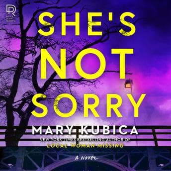 She's Not Sorry audiobook cover