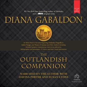 Outlandish Companion: Companion to Outlander, Dragonfly in Amber, Voyager, and Drums of Autumn audiobook cover
