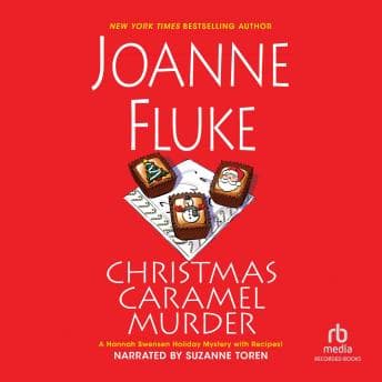 Christmas Caramel Murder audiobook cover
