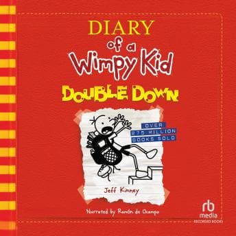Diary of a Wimpy Kid: Double Down audiobook cover