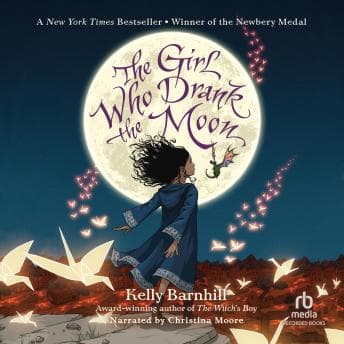 Girl Who Drank the Moon audiobook cover