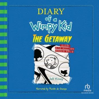 Diary of a Wimpy Kid: The Getaway audiobook cover