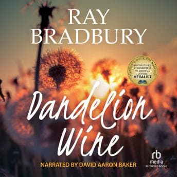 Dandelion Wine audiobook cover