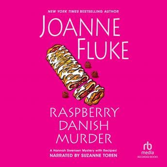 Raspberry Danish Murder audiobook cover