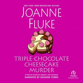 Triple Chocolate Cheesecake Murder audiobook cover