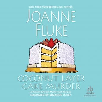 Coconut Layer Cake Murder audiobook cover