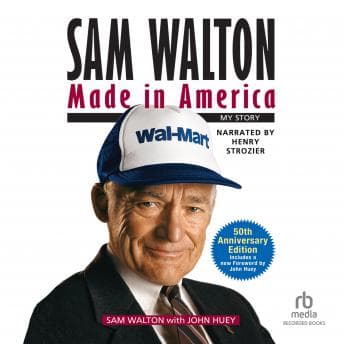 Sam Walton: Made in America audiobook cover