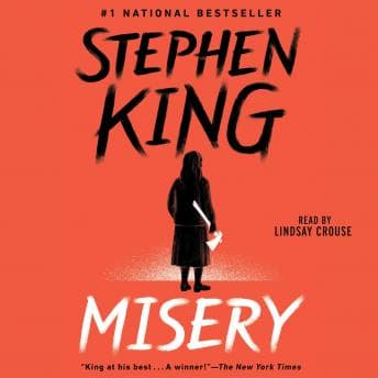 Misery audiobook cover