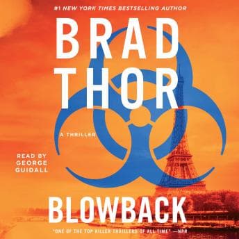 Blowback: A thriller audiobook cover