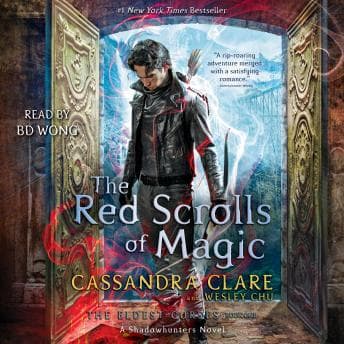 Red Scrolls of Magic audiobook cover