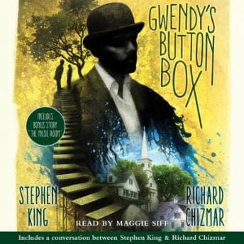Gwendy's Button Box: Includes bonus story 'The Music Room' audiobook cover