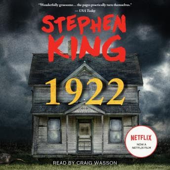 1922: A Novel audiobook cover