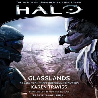HALO: Glasslands audiobook cover