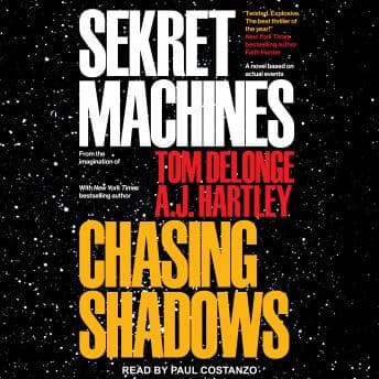 Sekret Machines Book 1: Chasing Shadows audiobook cover