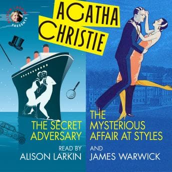Secret Adversary and The Mysterious Affair at Styles audiobook cover