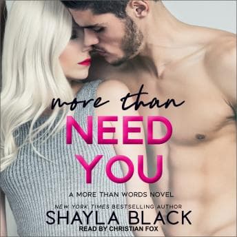 More Than Need You audiobook cover