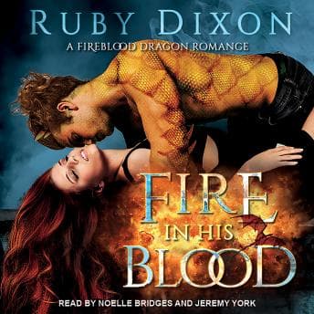 Fire In His Blood audiobook cover