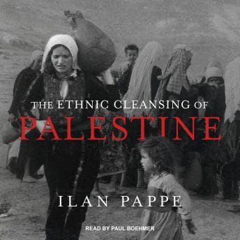 Ethnic Cleansing of Palestine audiobook cover