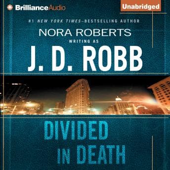 Divided in Death audiobook cover