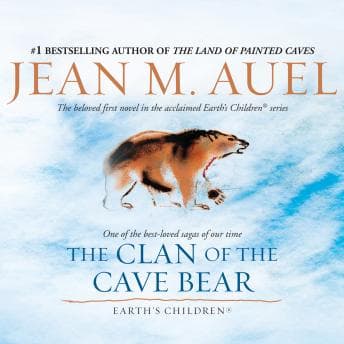 Clan of the Cave Bear audiobook cover