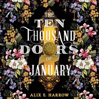 Ten Thousand Doors of January audiobook cover