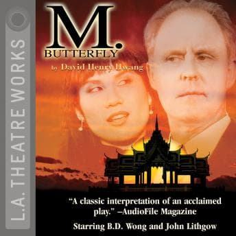 M. Butterfly audiobook cover