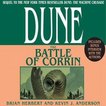 Dune: The Battle of Corrin: Book Three of the Legends of Dune Trilogy audiobook cover