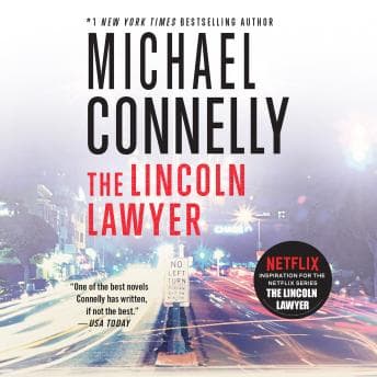 Lincoln Lawyer audiobook cover