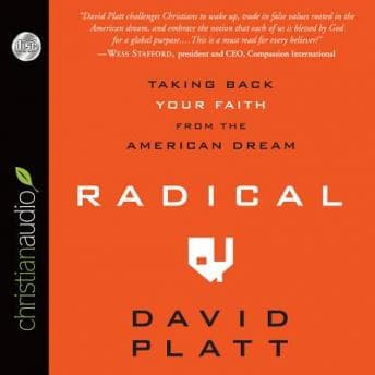 Radical: Taking Back Your Faith from the American Dream audiobook cover