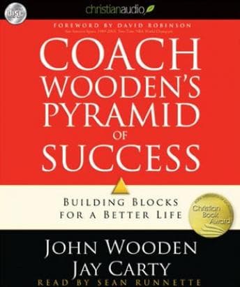 Coach Wooden's Pyramid of Success: Building Blocks for a Better Life audiobook cover