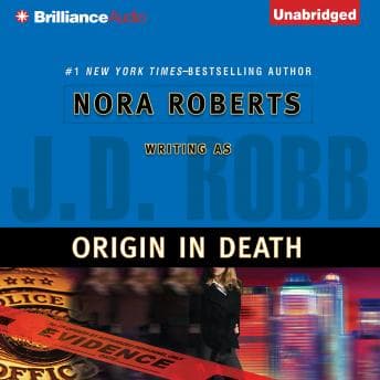 Origin in Death audiobook cover