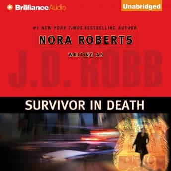Survivor in Death audiobook cover
