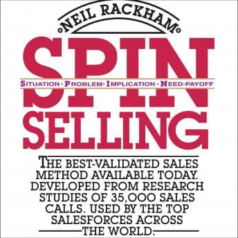 Spin Selling audiobook cover