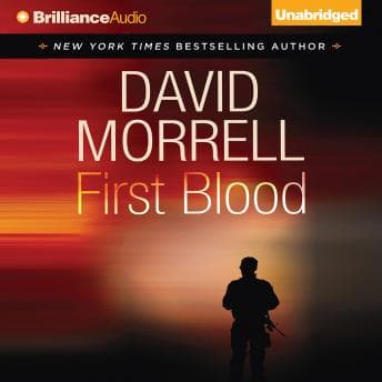 First Blood audiobook cover
