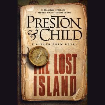 Lost Island: A Gideon Crew Novel audiobook cover