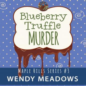 Blueberry Truffle Murder audiobook cover