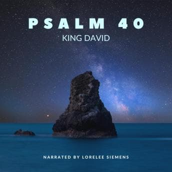 Psalm 40 audiobook cover