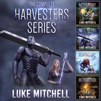 Complete Harvesters Series Collection: A Post-Apocalyptic Alien Invasion Adventure audiobook cover