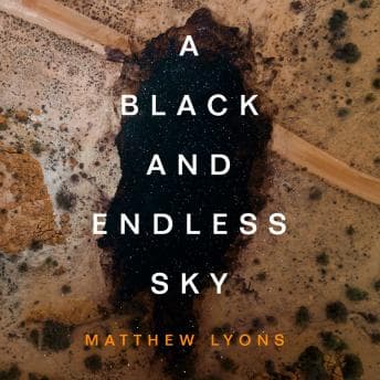 Black and Endless Sky audiobook cover
