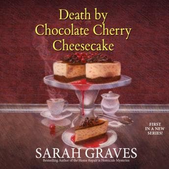 Death by Chocolate Cherry Cheesecake audiobook cover