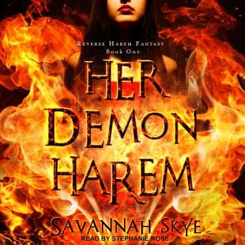Her Demon Harem Book One: Reverse Harem Fantasy audiobook cover