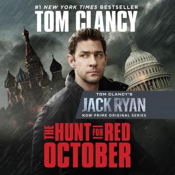 Hunt for Red October audiobook cover